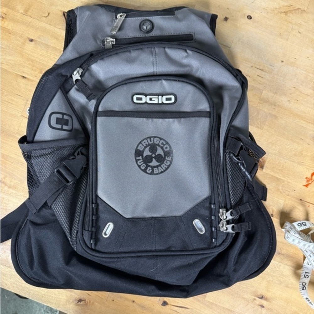 OGIO Black and Gray Men's Backpack